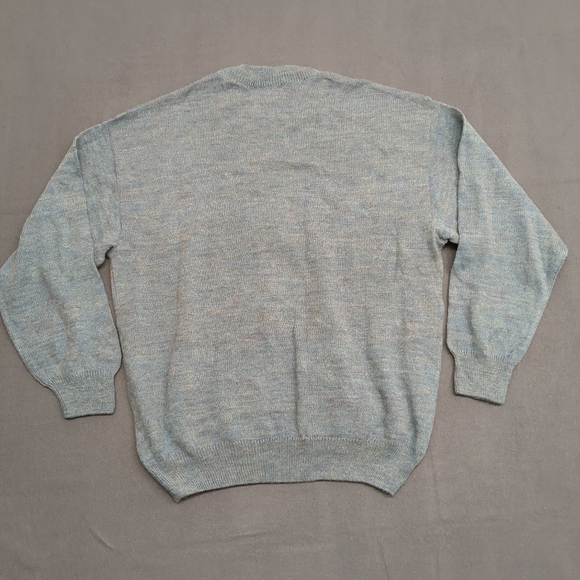 Lorenzo Ferri Wool Blend Bagpiper Sweater Gray Brown Size Medium - Picture 4 of 14